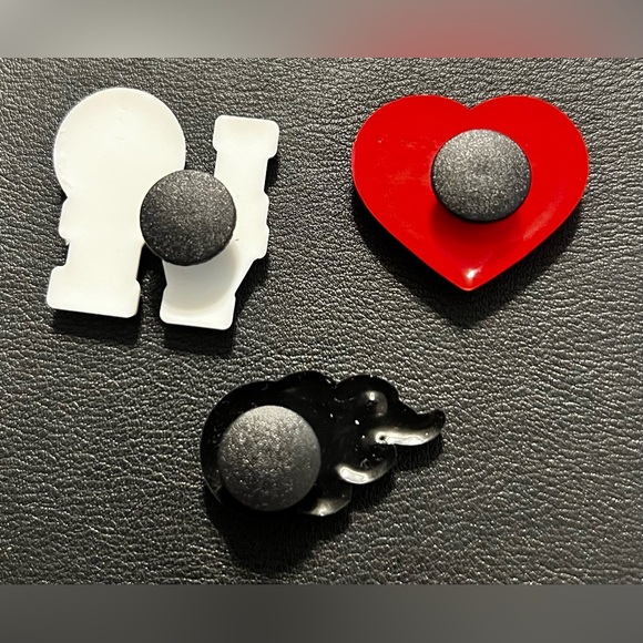 Baseball Fan Croc Shoe Charms - Set of 3 Jibbitz - Picture 2 of 2